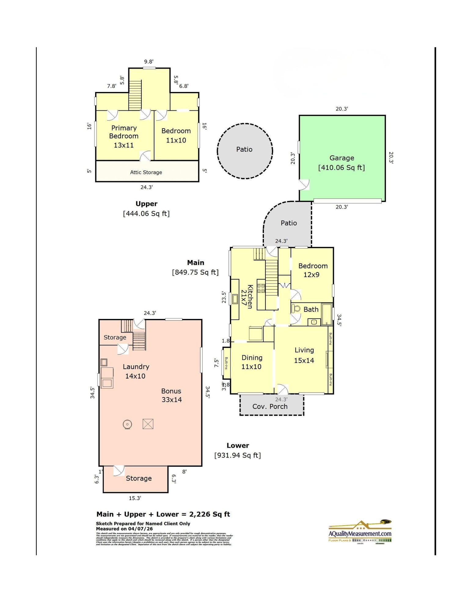 NE 65th- Floor Plan